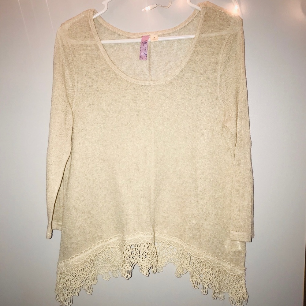 Tan Long Sleeve Shirt